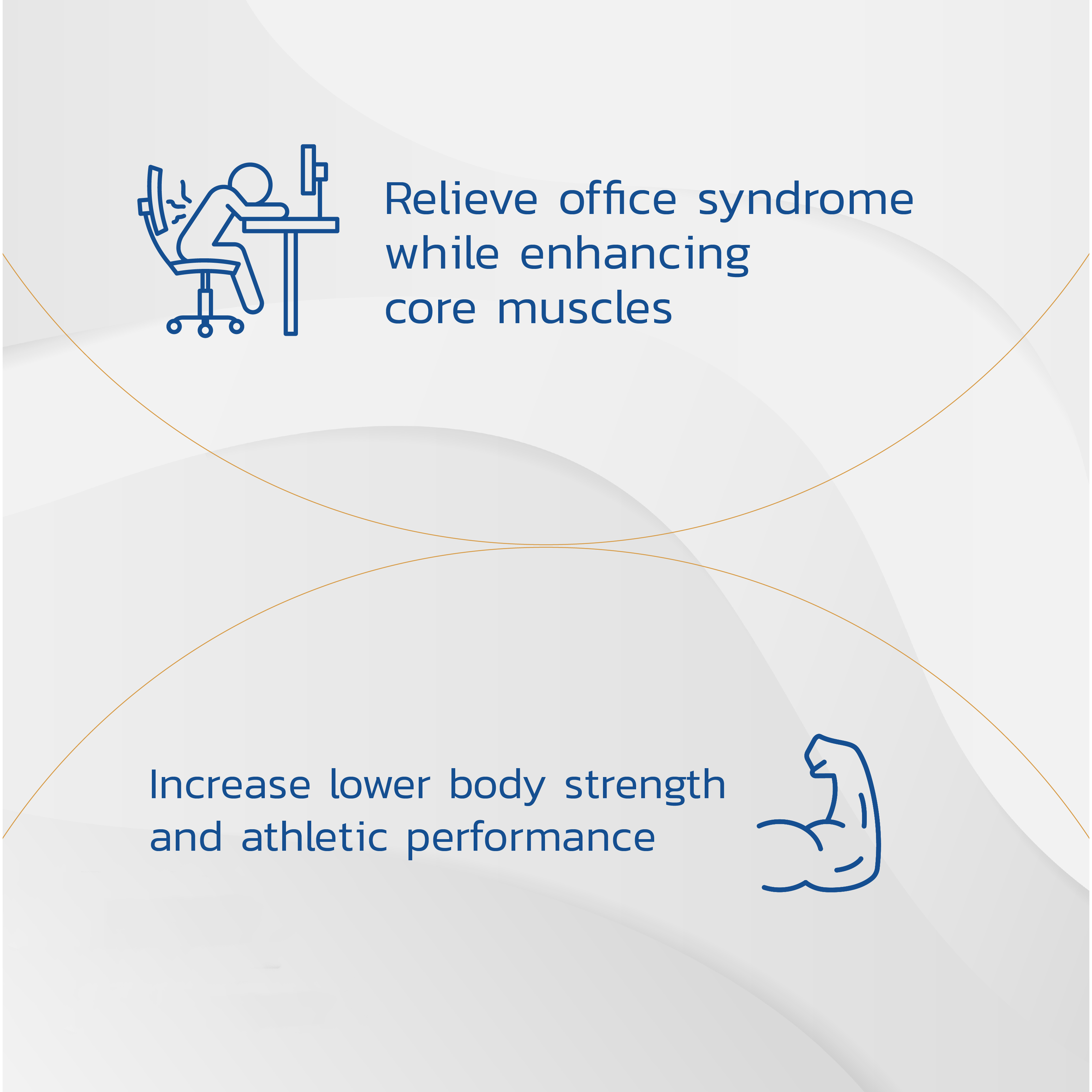 Woman using QRS PelviCenter fully clothed pelvic floor muscle training session