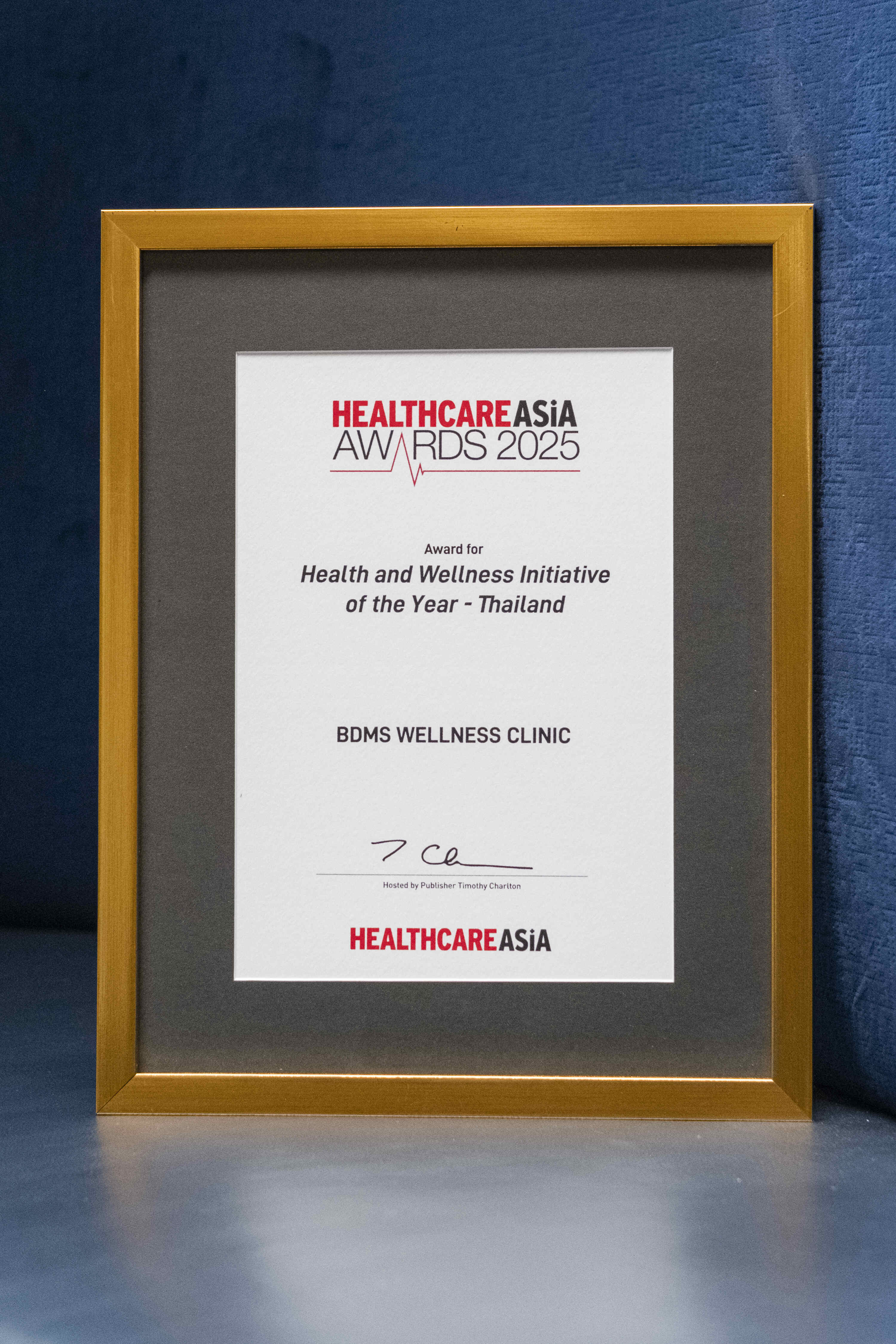 Health Promotion Initiative of the Year Award and the Redefinition of Healthcare through the Integration of Scientific Wellness and the Art of Relaxation at BDMS Wellness Clinic Sri panwa